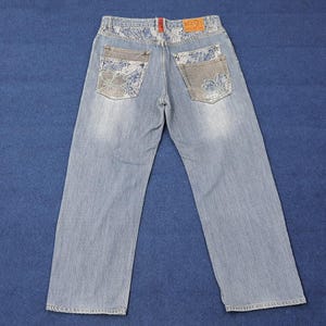 Vintage Karakuri Tamashii (絡繰魂) Embroidery Japan Jeans