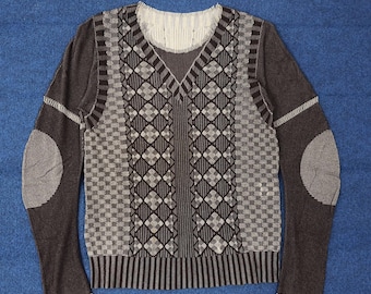 Vintage Pleats Please by Issey Miyake Designer Shirt