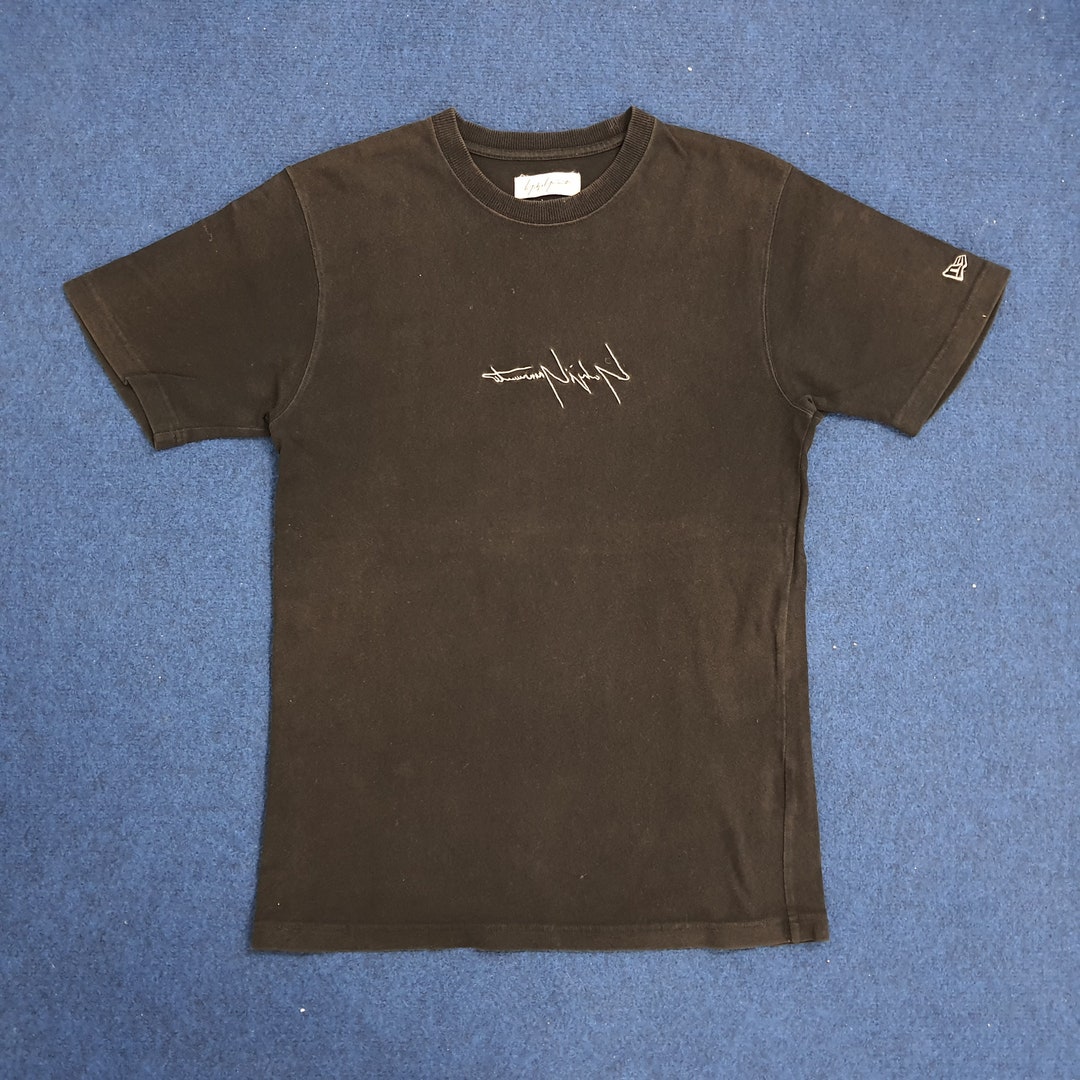 Vintage New Era X Yohji Yamamoto Mirror Embroidery Logo T