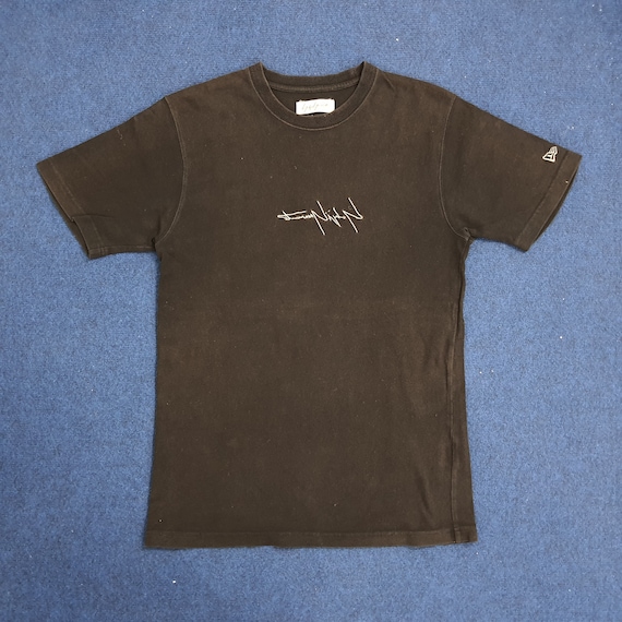 Vintage New Era X Yohji Yamamoto Mirror Embroidery Logo T-shirt - Etsy