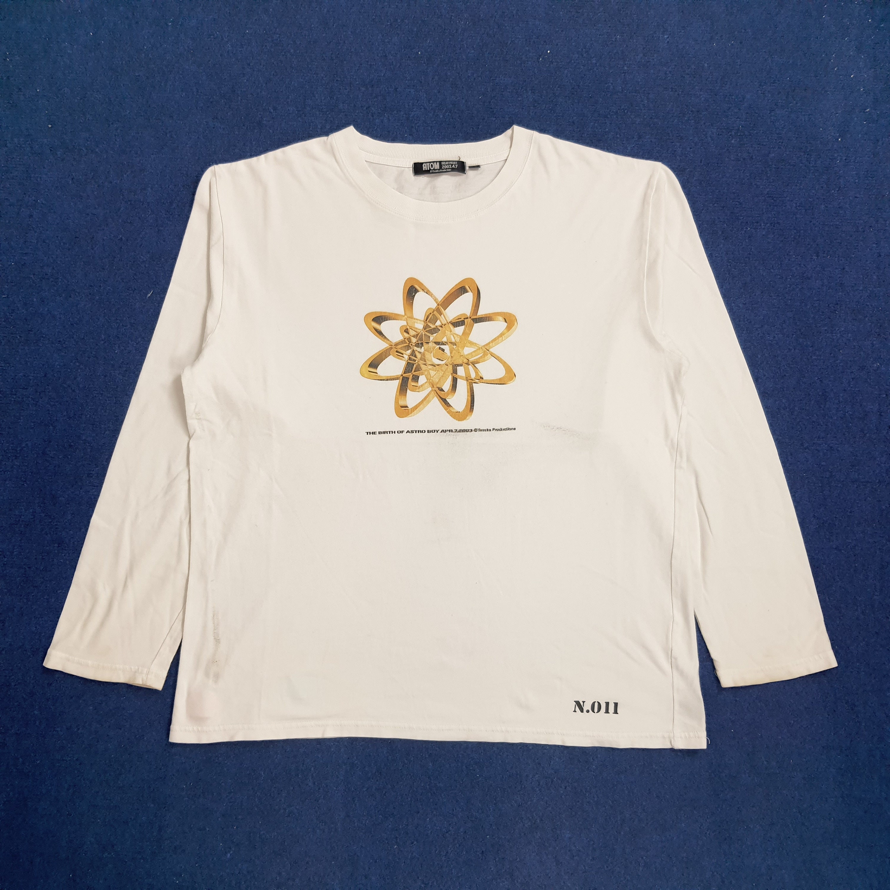 アトム ザ バース 鉄腕アトム 90年代アニメ ロングスリーブTシャツ