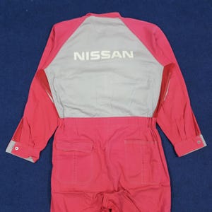 Vintage NISSAN Japan Motorsports Racing Coverall