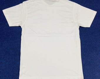 Yves Saint Laurent YSLロゴ刺繍 Tシャツ ヴィンテージ イヴサンローラン Tシャツ YSLロゴ ヴィンテージ M - メルカリ