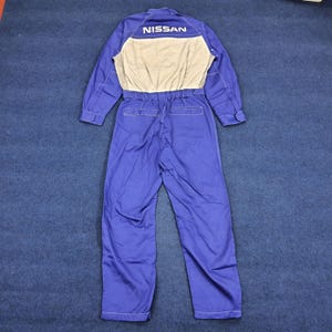 Vintage NISSAN Racing Team Japanese Brand Coverall