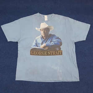 Vintage George Strait American Singer Tshirt