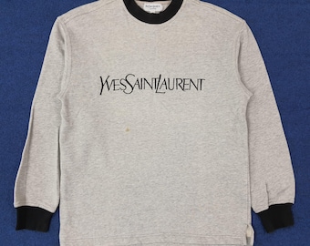 Sudadera vintage de Yves Saint Laurent YSL