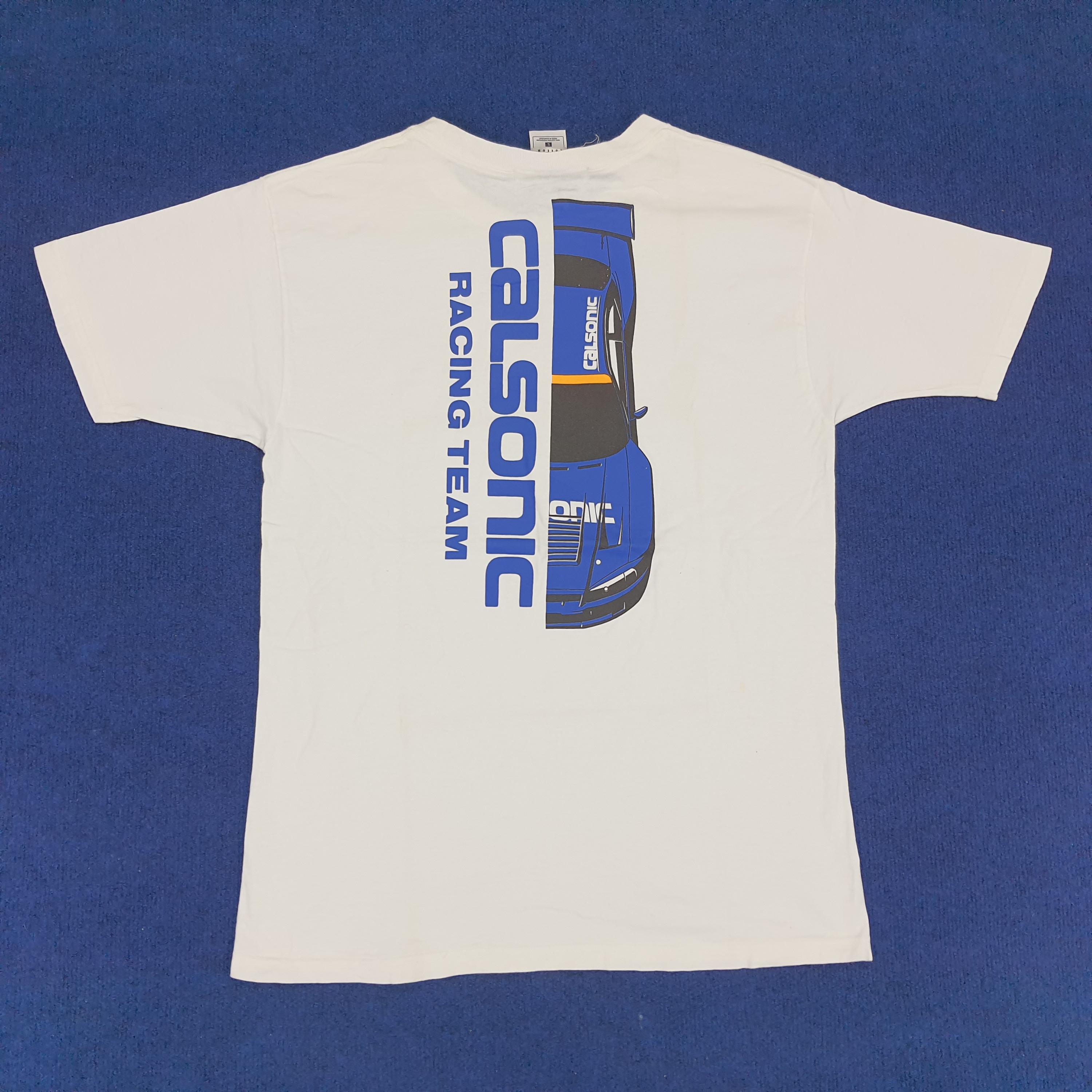 IMPUL CALSONIC RACING TEAM 非売品 tシャツ 90s Vintage Calsonic Racing Team Japanese Brand T-shirt - Etsy