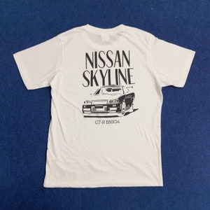 Vintage Nissan Skyline GT-R R34 Racing T-shirt