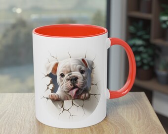 dog mug puppy dog lover Mug for dog owner white dog mug for dog lover gift for a friend