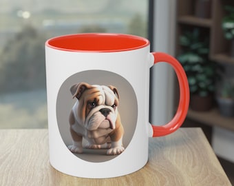 Bulldog mug puppy bulldog lover Mug for bulldog owner bulldog mug for dog lover gift for a friend