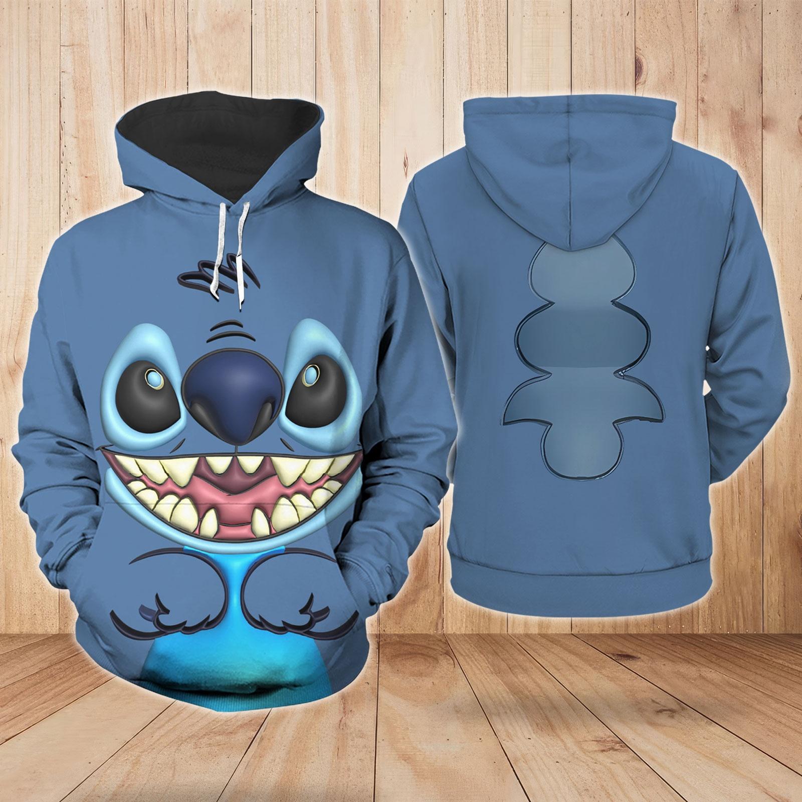 【oan】Stitch Hoodie Stitch Hoodie - Etsy Canada