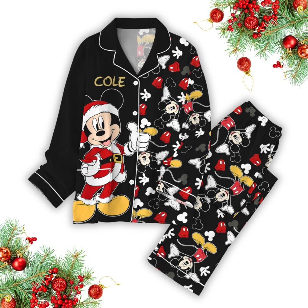 Minnie Mouse Mickey Mouse Christmas Pajamas Baby Mickey And Minnie
