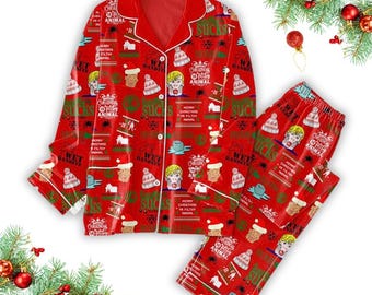Home Alone Christmas Pajamas Set Kevin Home Alone Shirt Funny Xmas Movie Shirt Holiday Movie Tee Holiday Nightwear Christmas Gift Etsy