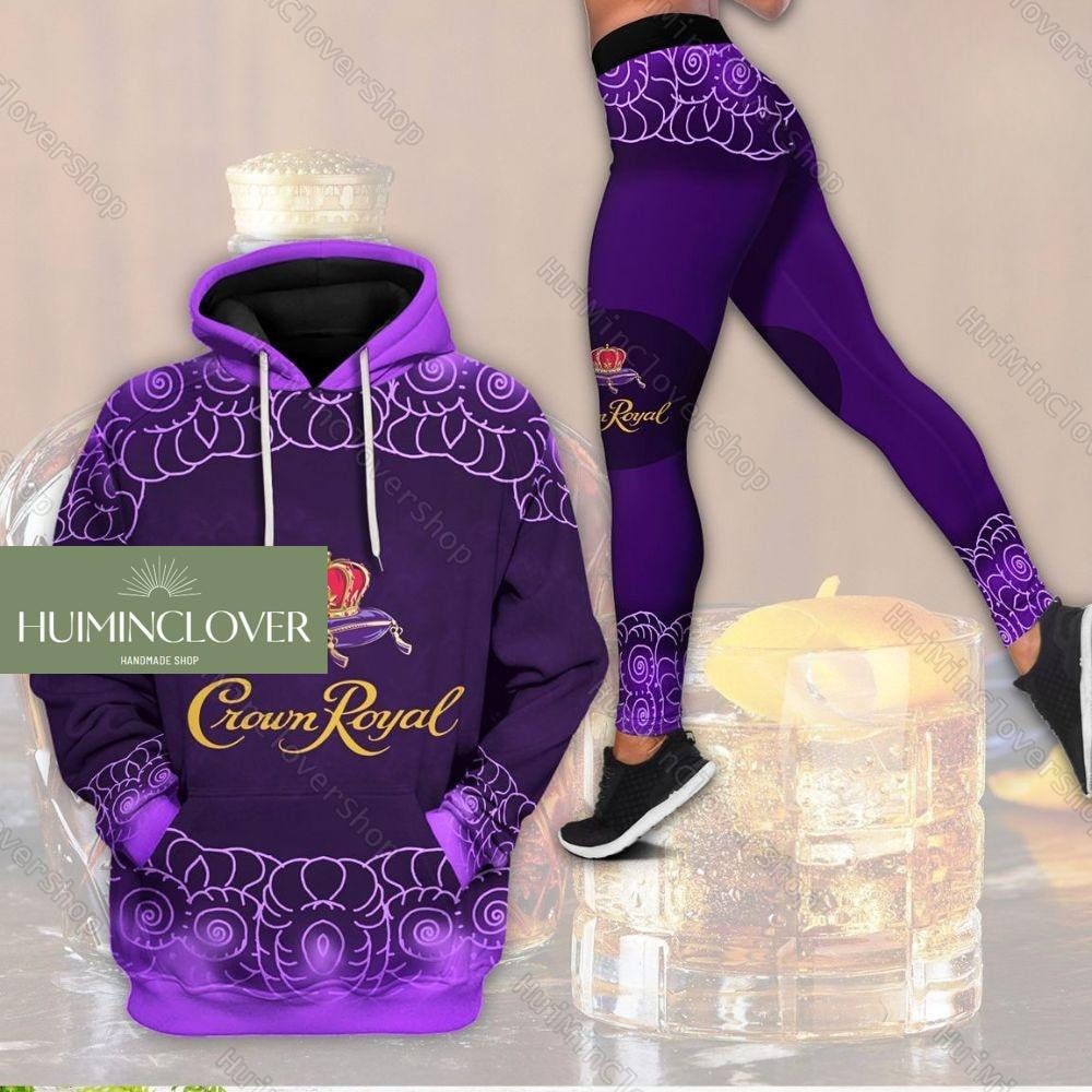 Crown Royal Hoodie/Leggings, Crown Royal Whiskey Shirt, Drink Hoodie, Whiskey Lovers Gift, Crown Royal Fan Shirt, Drinking Leggings