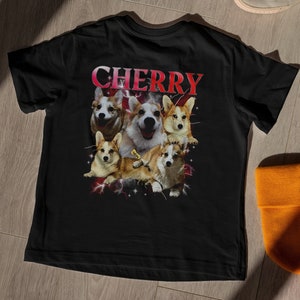 Custom dog Shirt, Personalized Pet Shirt, Custom Pet Graphic, Dog Personalize Bootleg, Pet Lover Shirt, Unisex Shirt