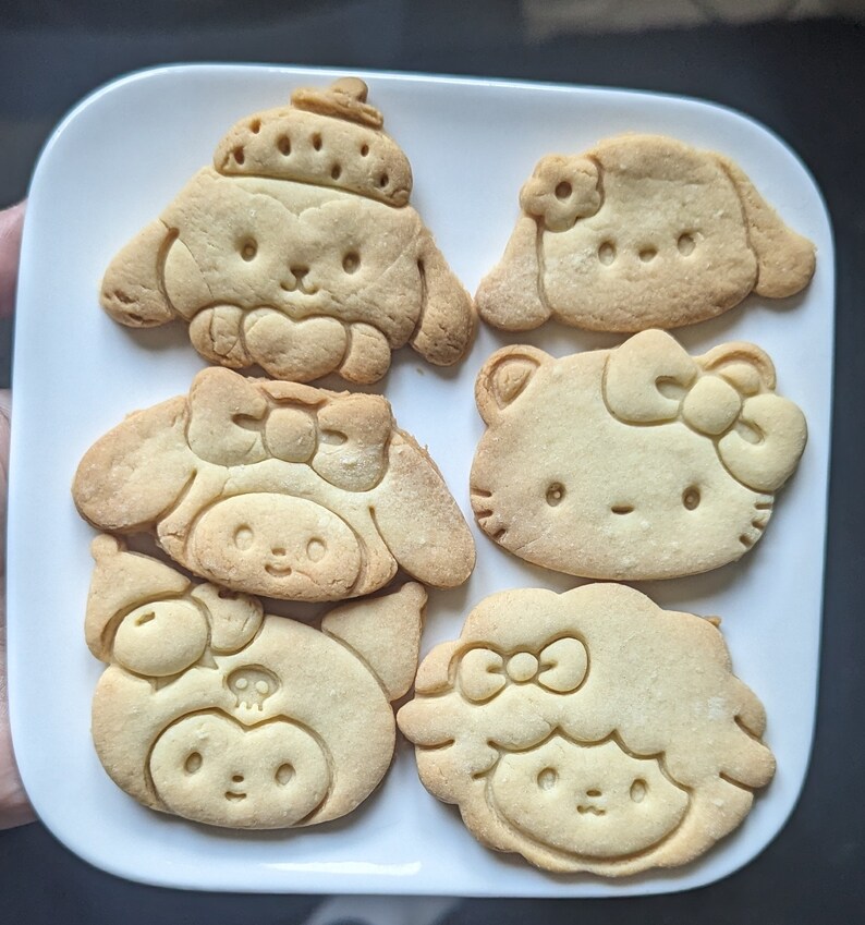 Cute cookie cutters All 6