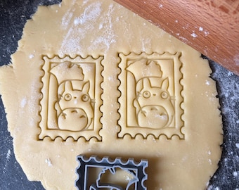 cute stamp totoro cookie cutter