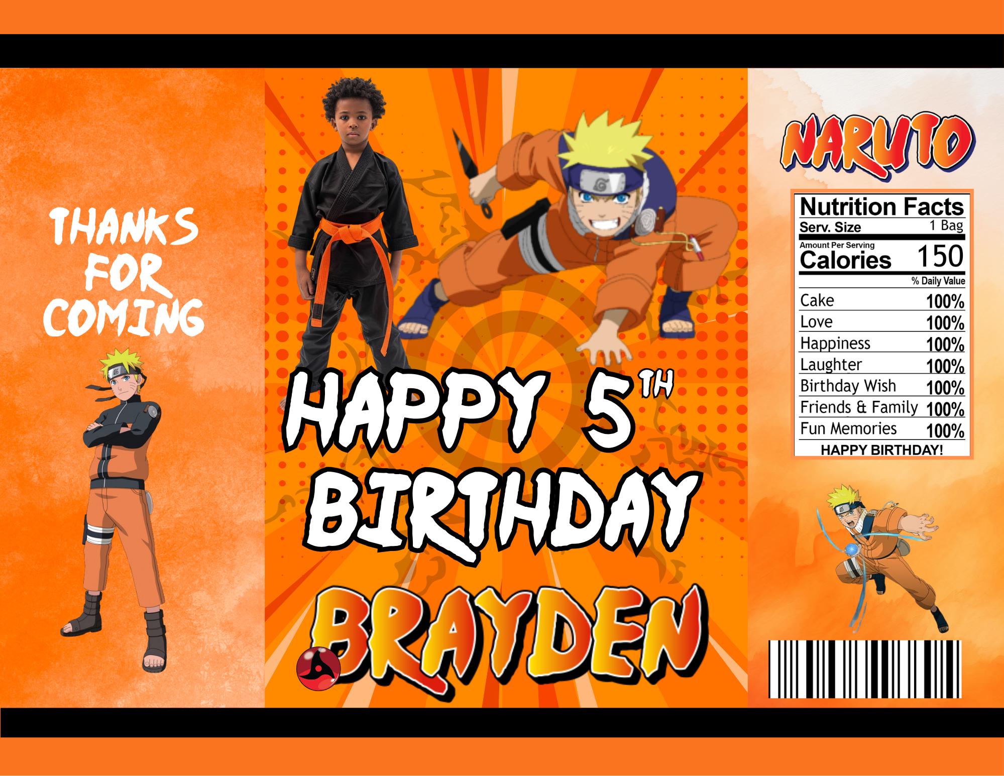 Naruto birthday - Etsy 日本