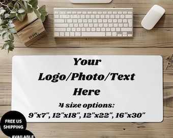 Tappetino per mouse con foto personalizzata: tappetino da scrivania personalizzato, regalo per ufficio