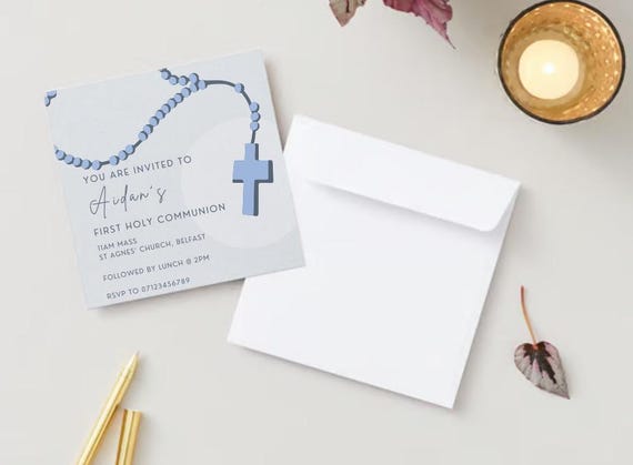 First Communion Invite