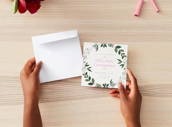 First Communion Invite