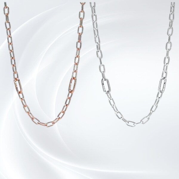 S925 Sterling Silber Pandora Me Halskette Charm, Pandora Halskette, Minimalistische Halskette, Pandora Gliederkette Halskette, Geschenk für Sie