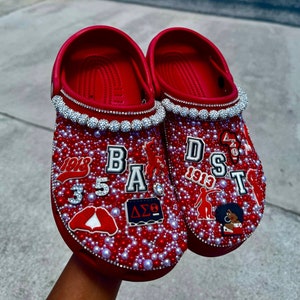 Delta Sigma Theta Crocs