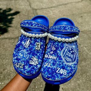 Zeta Phi Beta Crocs