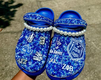 Zeta Phi Beta Crocs