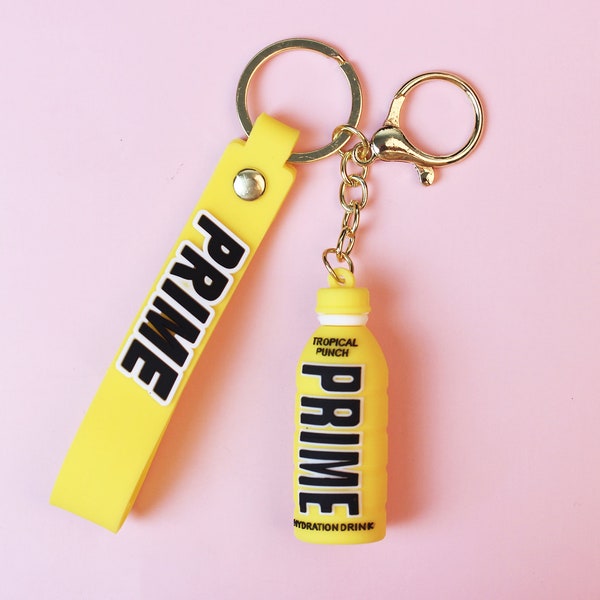 Prime drink keychain - bottle keychain - Energy Drink Keychain