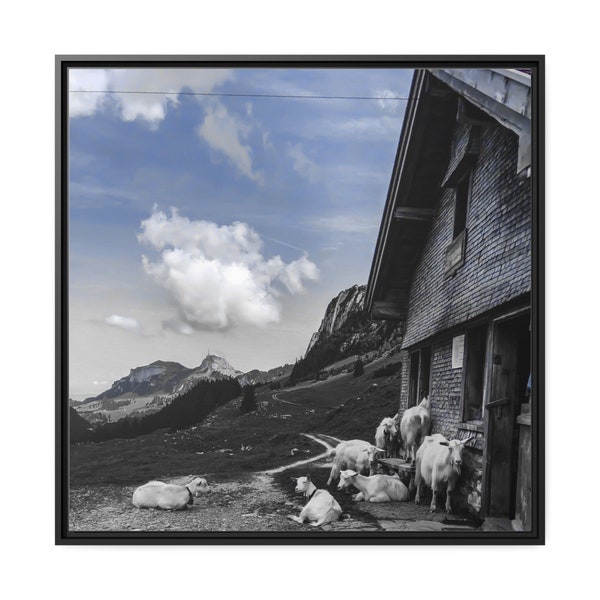 The Sages of Alpstein: A Summer's Day Council, Black Frame