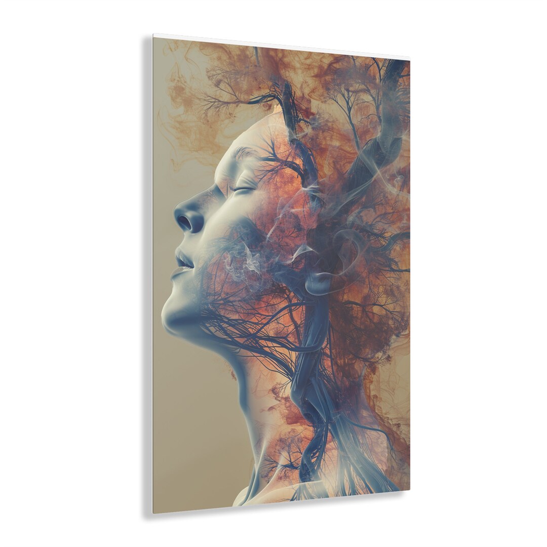 Neuronal Network Map: Brain Scan Poster, Neural Nexus, Neuroscience ...