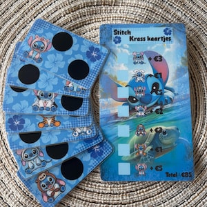 stitch kras kaartjes