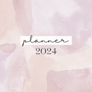 2024 Planner, Monthly Planner, Weekly Planner 2024