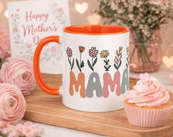Mama Mug - Cadeau pour la fête des Mères - Pour maman - Mug/tasse à café de 11 oz