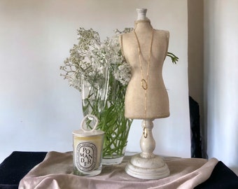 Vintage Mannequin Torso kettinghouder decoratief boudoir