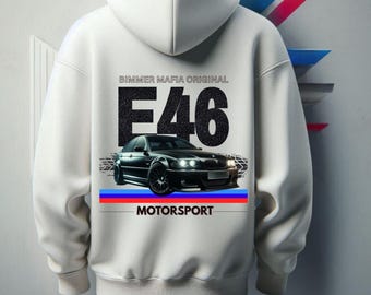 BMW M3 E46 Motorsport - Bluza z kapturem / Bluza z kapturem BMW / Koszulka BMW