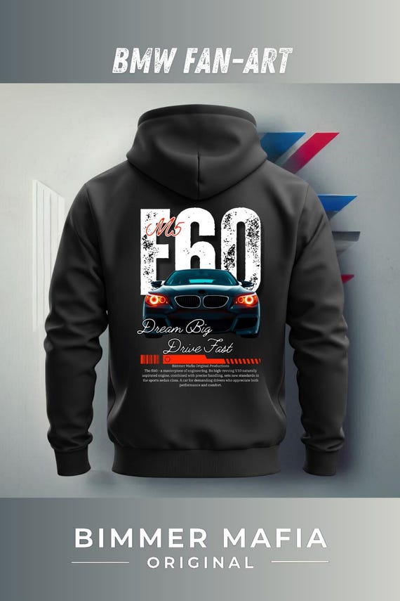 BMW M5 E60 Motorsport - Hoodie / BMW Hoodie / BMW Shirt