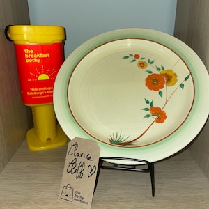 beautiful large Corolla Clarice Cliff dinner plate