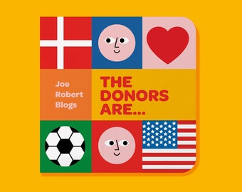 The Donors Are... Double Donor Personalised Board Book