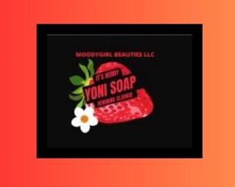 Yoni care strawberry feminine soaps