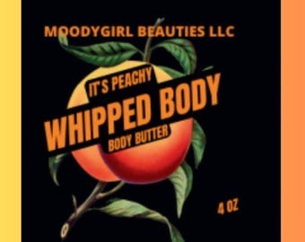 Peachy Creamy Whipped Body Butter