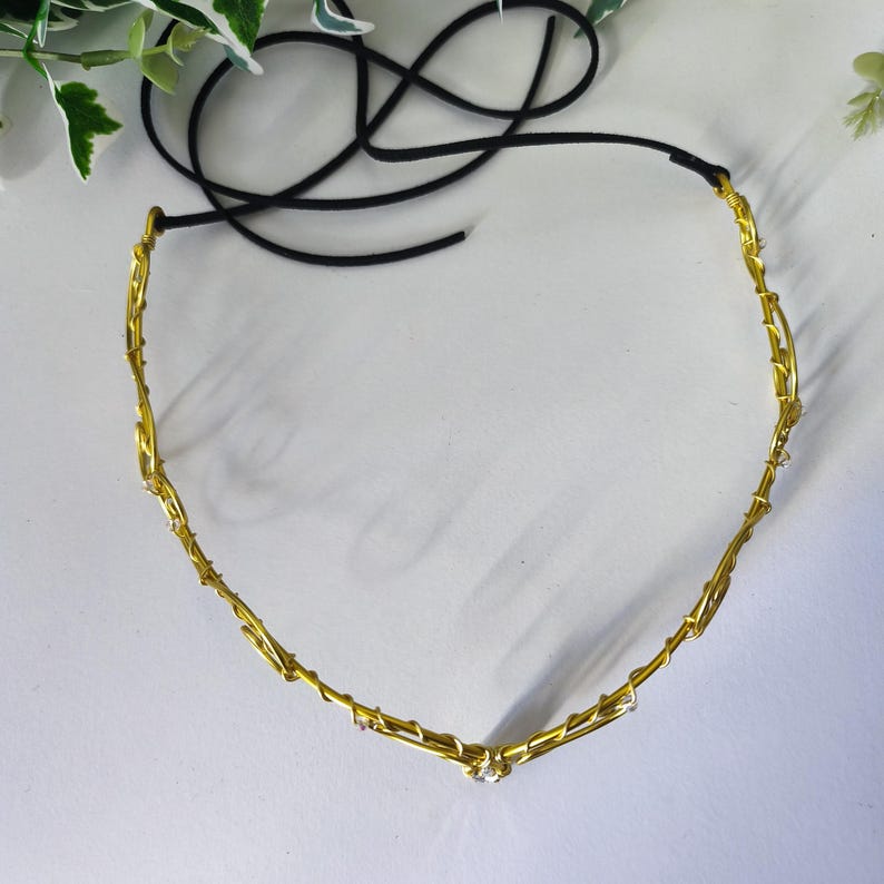 Elfen-Tiara. Elfen-Diadem. Feenkrone. Mittelalter-Tiara. Elfen-Tiara, Feen-Tiara. Hochzeits-Tiara. Silberne Elfenkrone Bild 18