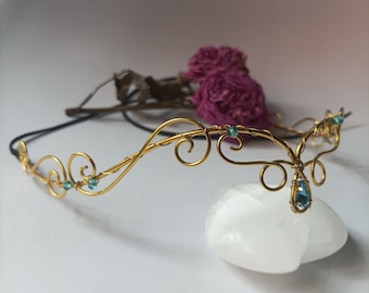 Elven tiara. Elven diadem. Fairy crown. Medieval tiara. Elven tiara, Fairy tiara. Wedding tiara. Silver elven crown