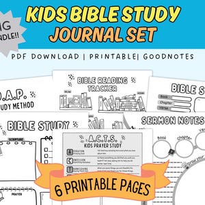 Plantilla de estudio bíblico sobre el jabón para niños, hojas de actividades para la iglesia para niños, hojas de trabajo imprimibles para niños, notas de sermones, recurso de educación en el hogar