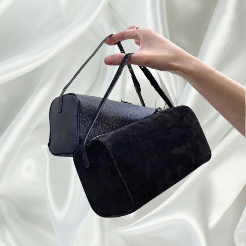 Vintage 90s Bag: Minimalist Handbag for Retro Style Enthusiasts Perfect Gift Idea zdjęcie 1