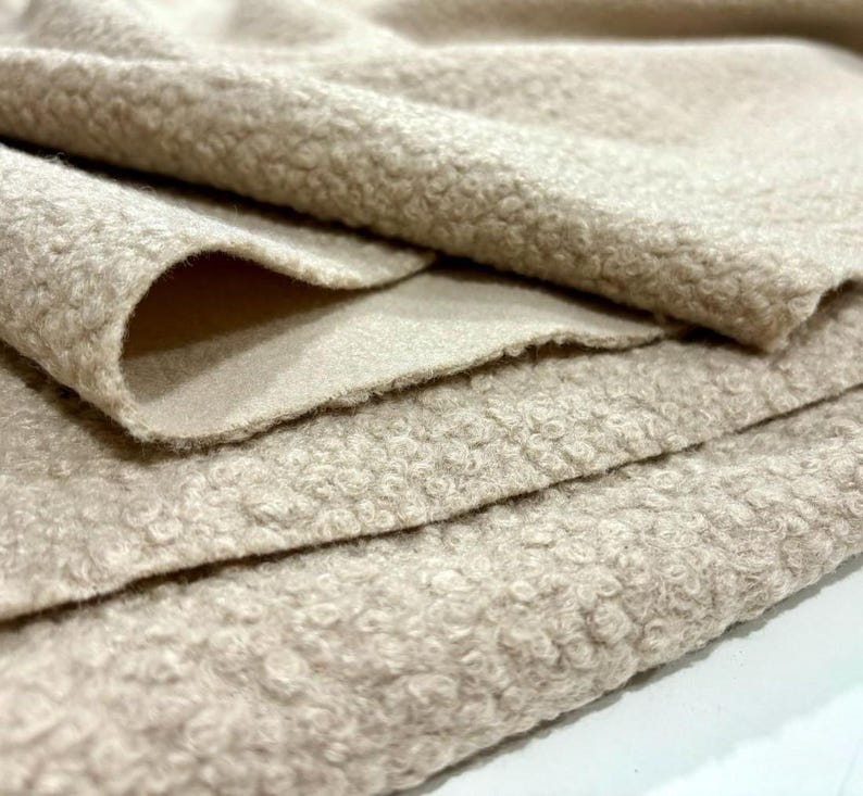 Teddy Bear Boucle Fabric, Stuffed Toy and Upholstery - Etsy
