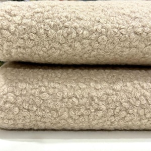 Tessuto Boucle Teddy Bear, peluche e tappezzeria