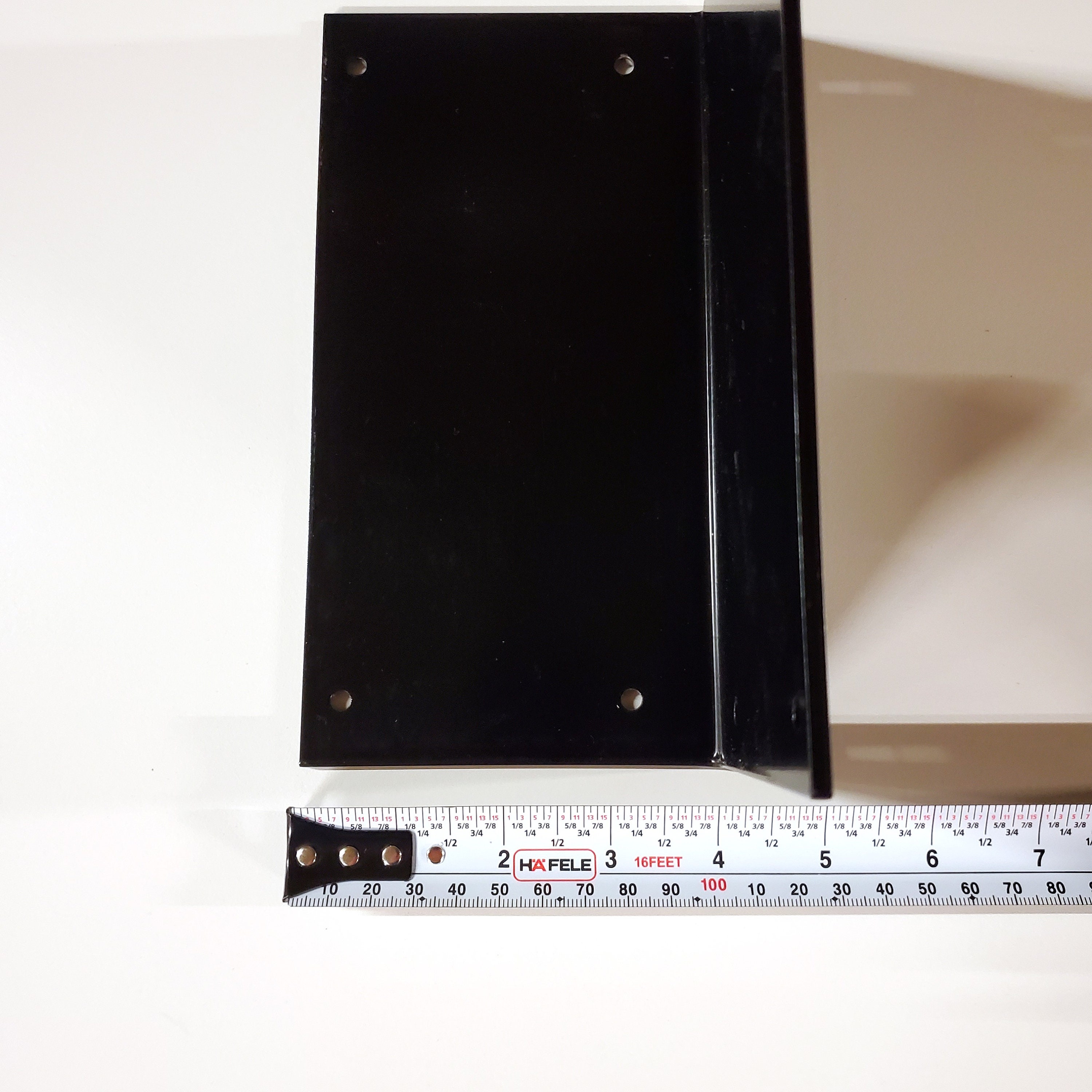 Heavy Duty 4x4 Steel Angle Brackets For Welding - 3/8" Thick - Made In USA (2 Pack) - View #2