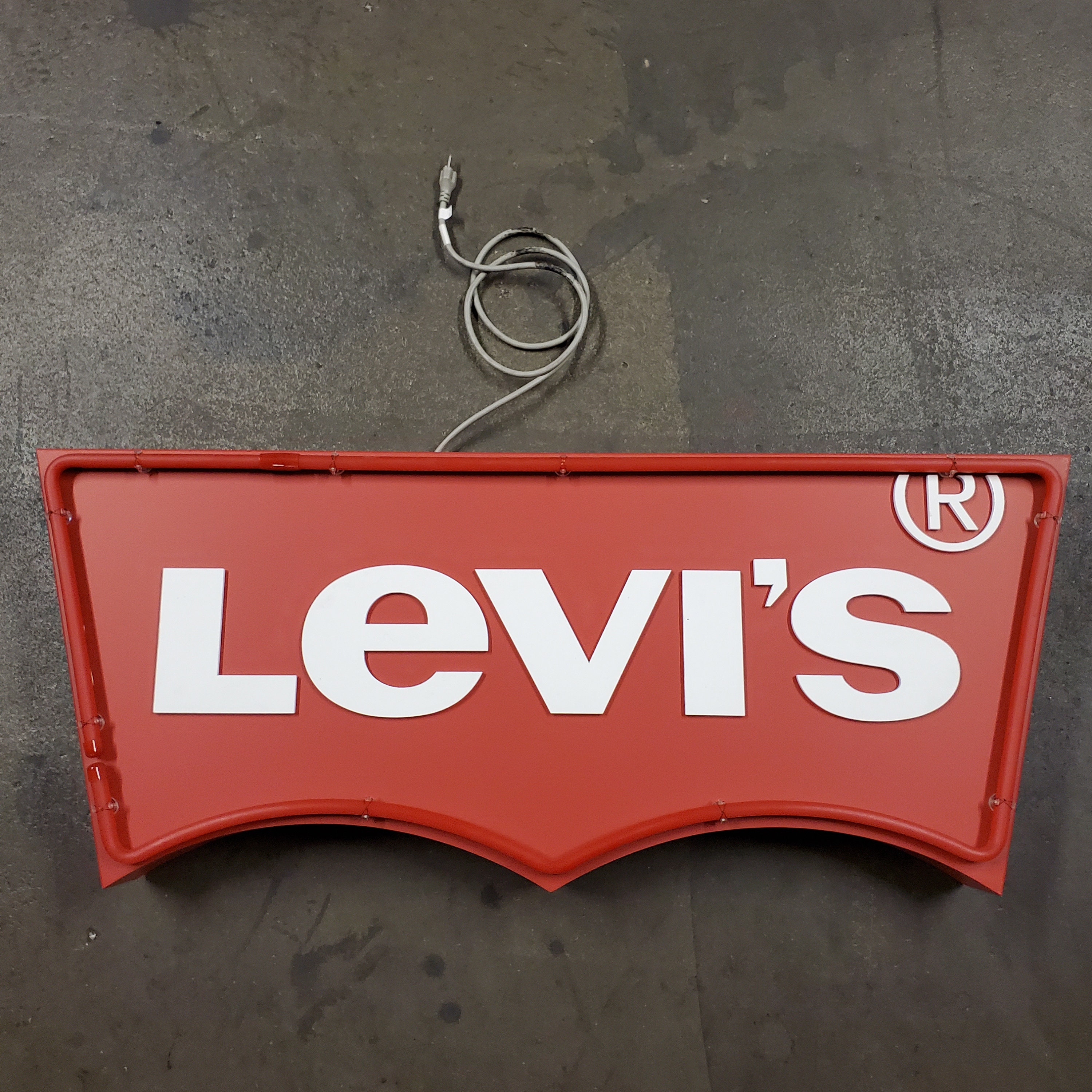 Levi's Denim Jeans LED (faux) Neon Illuminated Light-up Levi's Denim Jeans LED (faux) Neon Illuminated Light-up